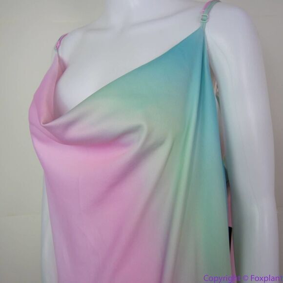 NEW Eloquii Maxi slip tie-dye‎ dress, plus size 26 - Picture 15 of 16